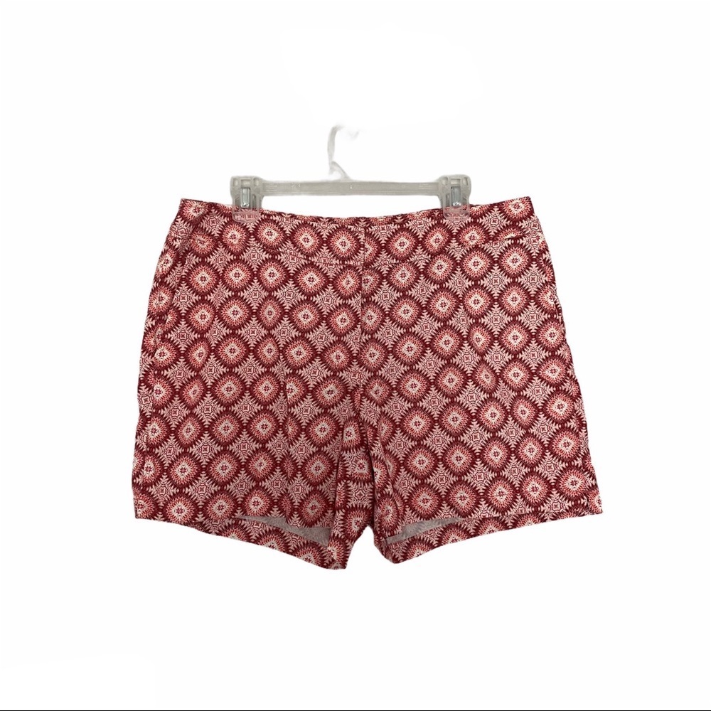 Recreation casual cotton shorts red pink 14